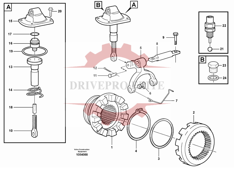 Differential lock