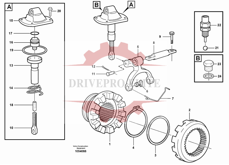 Differential lock