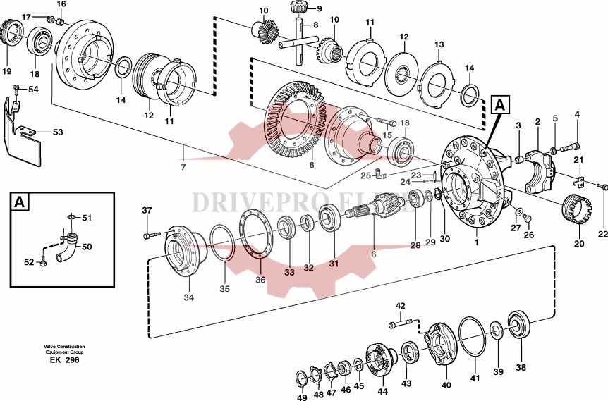 Front final drive