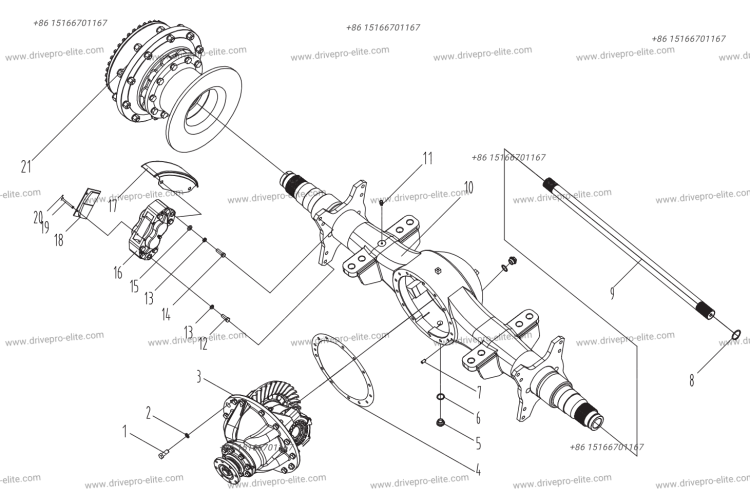 Drive Axle ( Front )