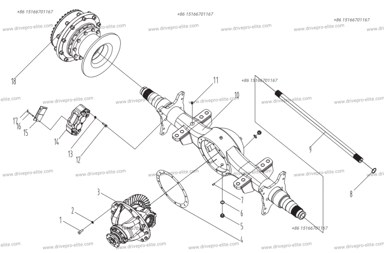 Drive Axle ( Rear )
