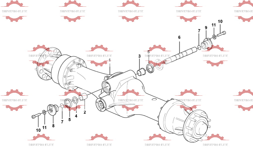 Axle suspension