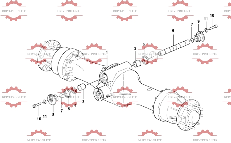 Axle suspension