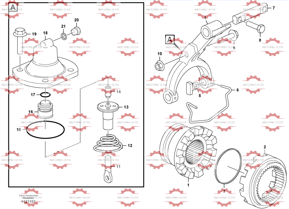 Differential lock