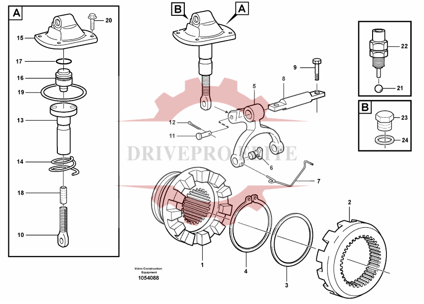 Differential lock