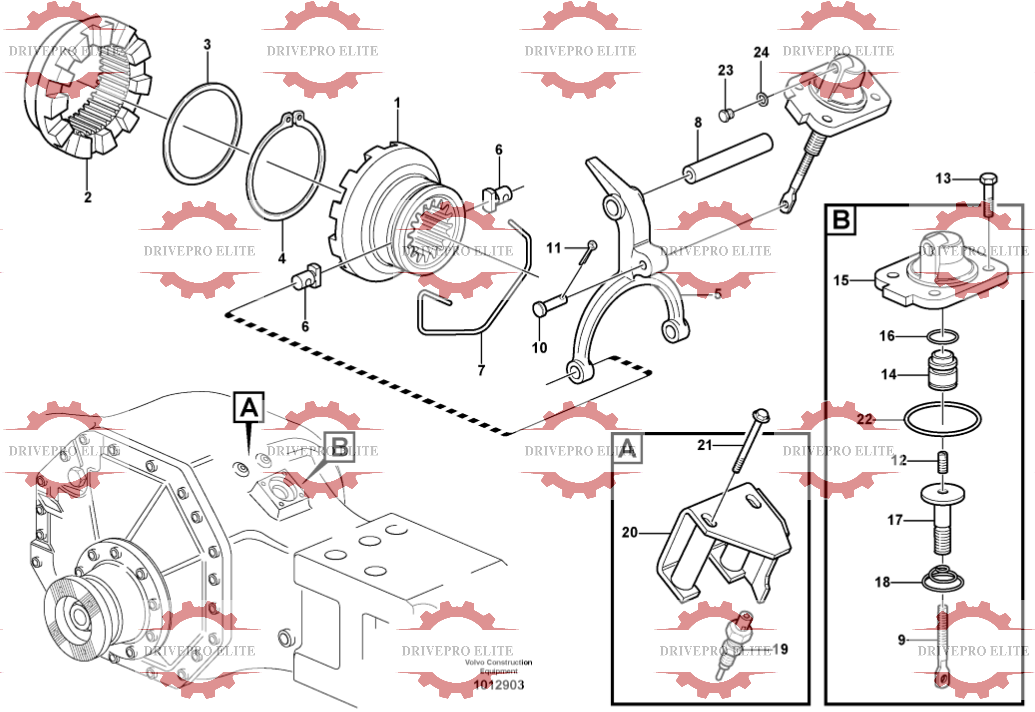 Differential lock