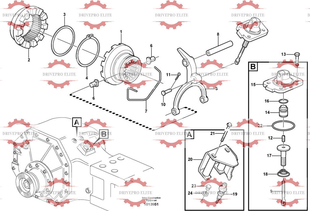 Differential lock