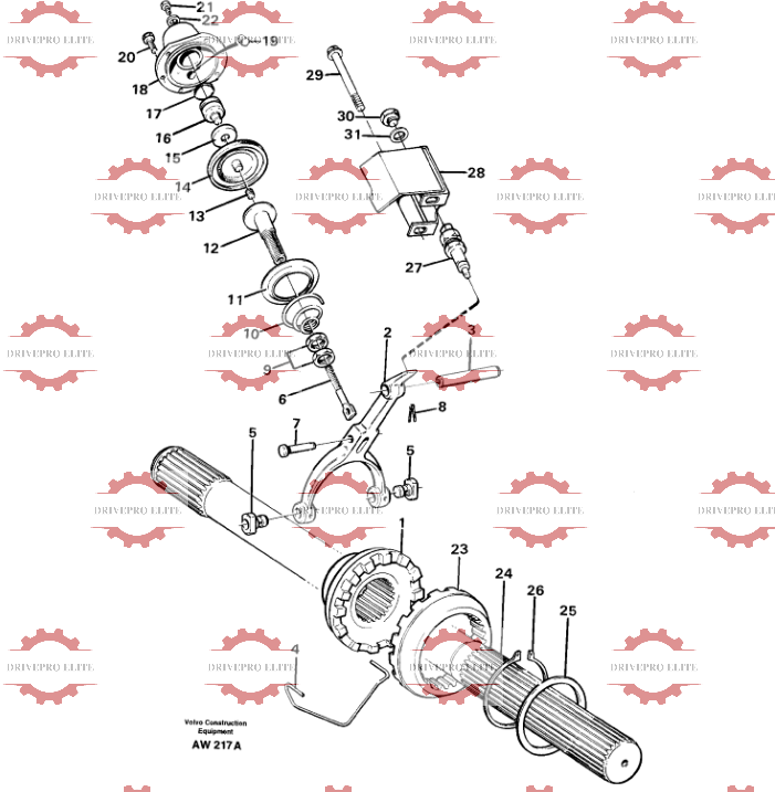 Differential lock