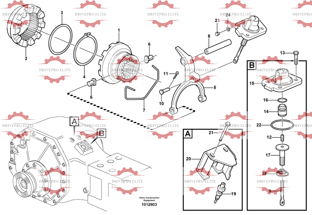 Differential lock