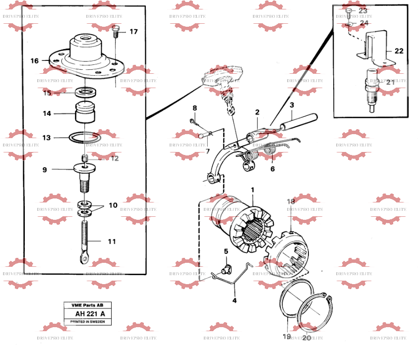 Differential lock