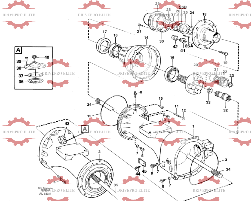 Front axle