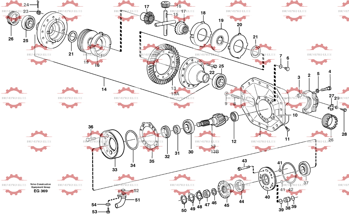Front final drive23854
