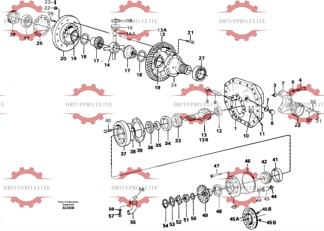 Front final drive