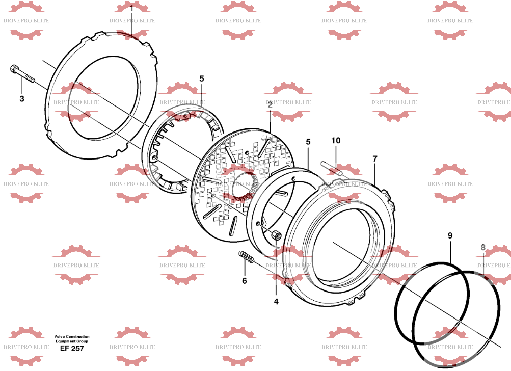 Multi-disc brake