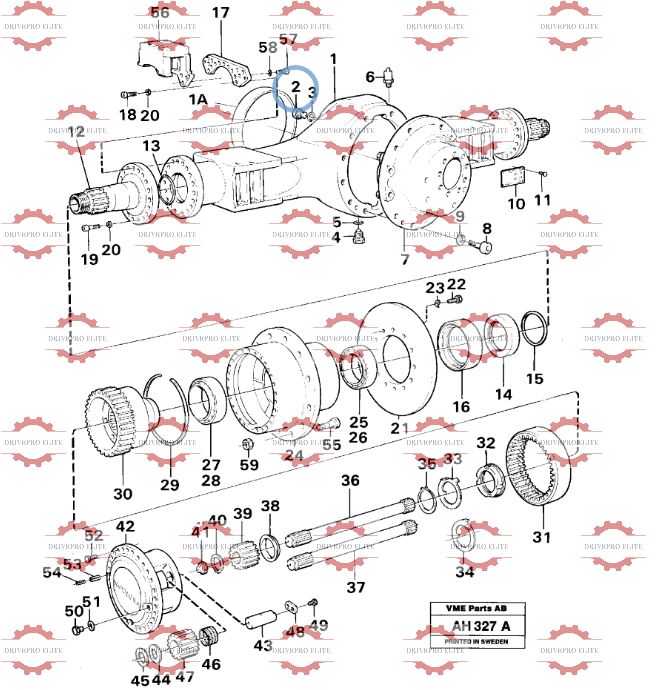 Rear Drive Axle