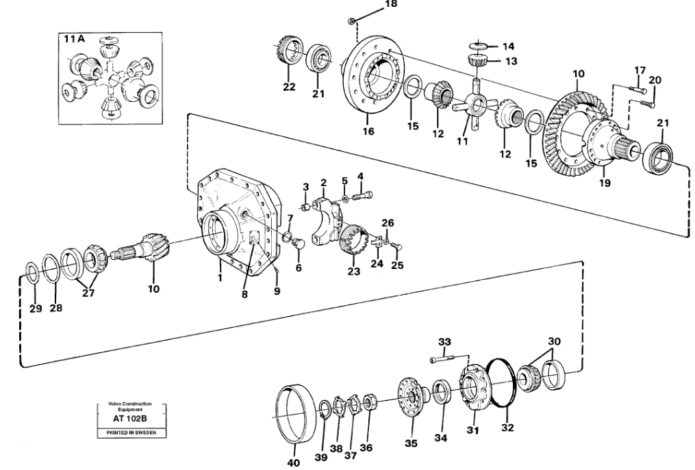 Rear final drive