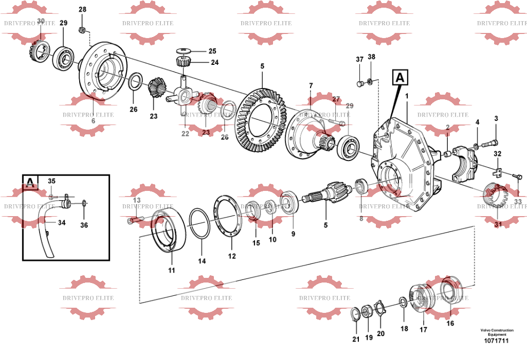 Rear final drive56049