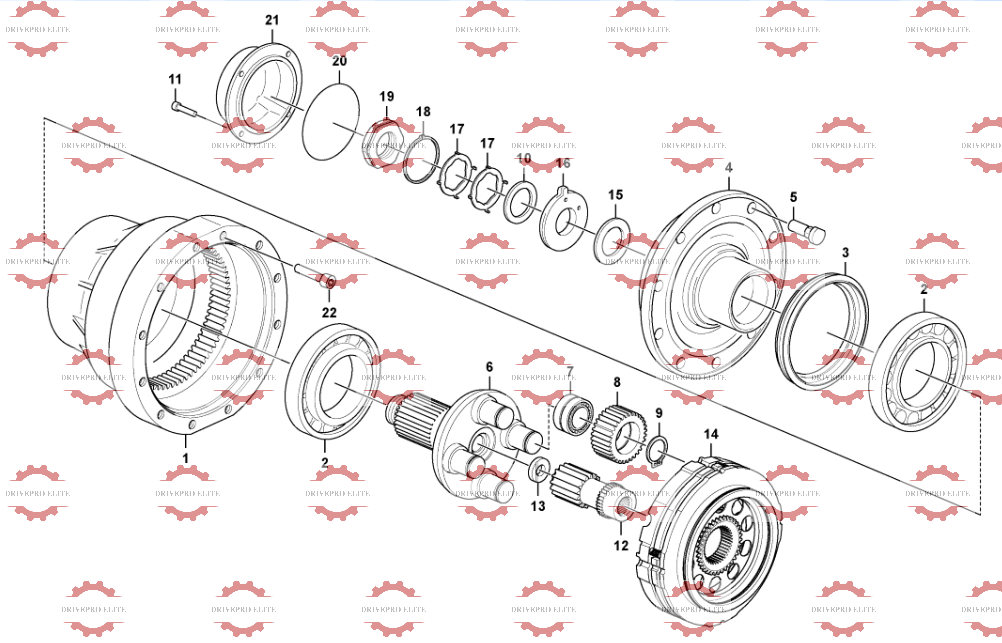 planetary gear56190