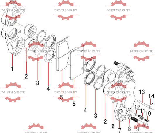 131401020633C019 Brake Assembly