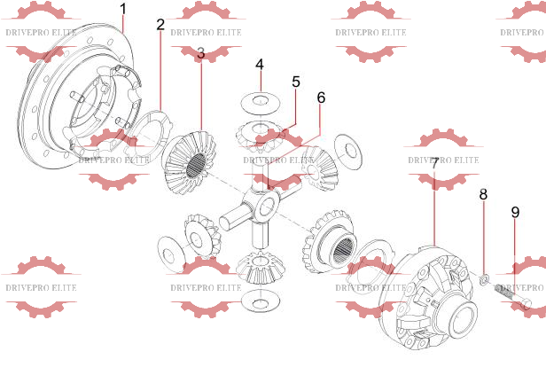 131401020633C075 Differential Assembly