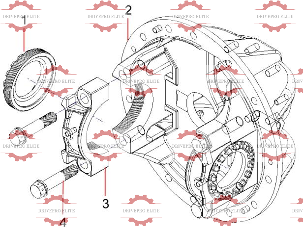 131401020633C084 Main Reducer Housing Assembly
