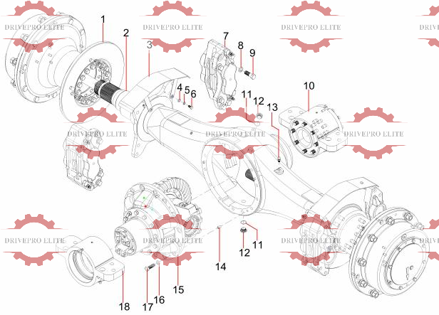 131401021145A Rear Axle