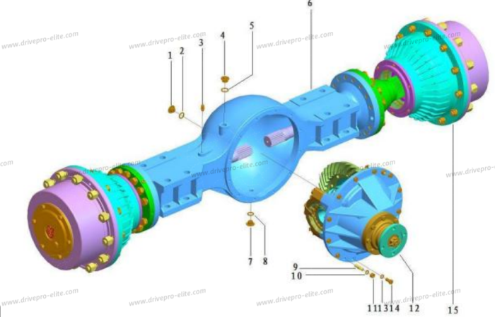 Drive axle assembly