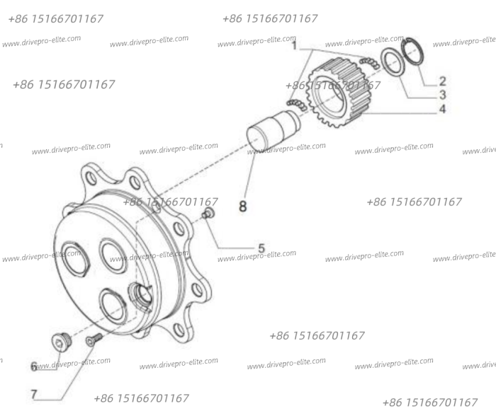 front axle planetary carrier assembly