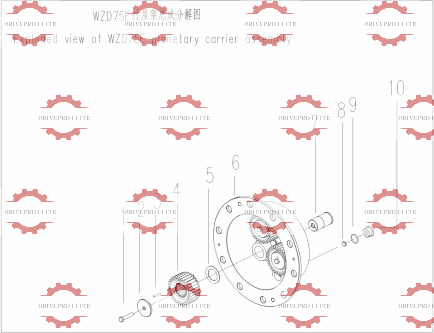 planetary carrier assembly
