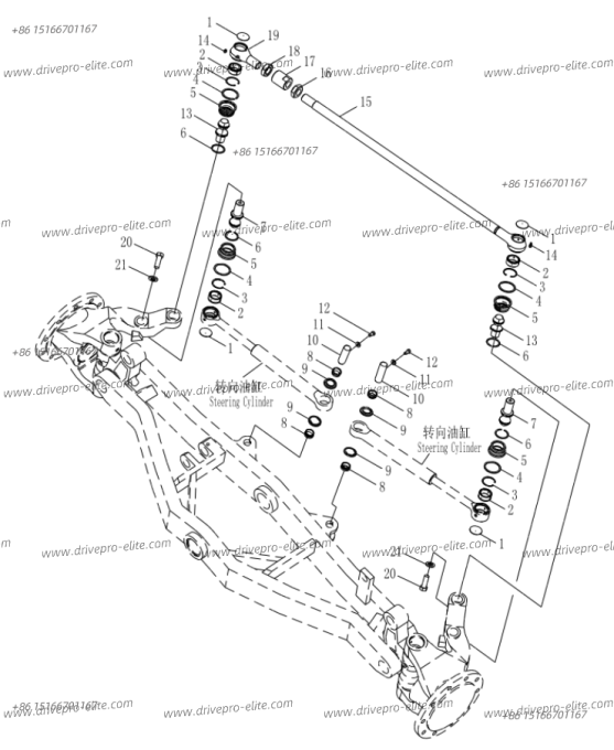 190C.6 前桥(Ⅳ) Front Axle (Ⅳ)