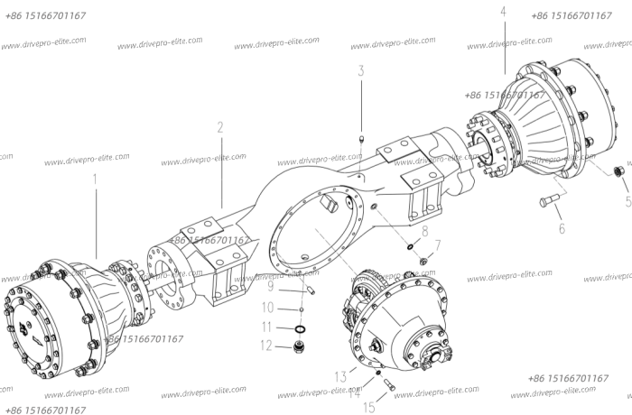 Drive axle assembly
