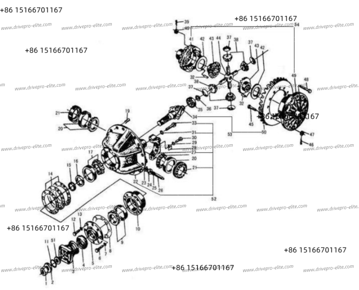 AXLE MAIN DRIVE ASSEMBLY