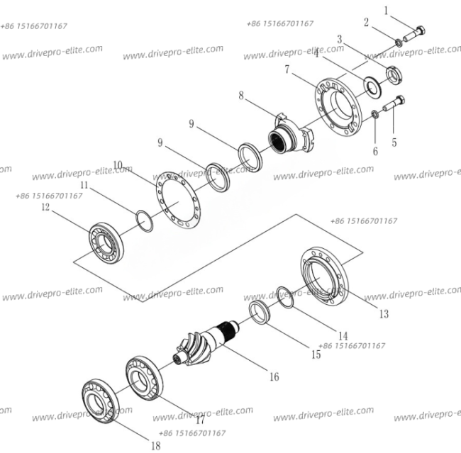 Axle Main Drive(Ⅰ)