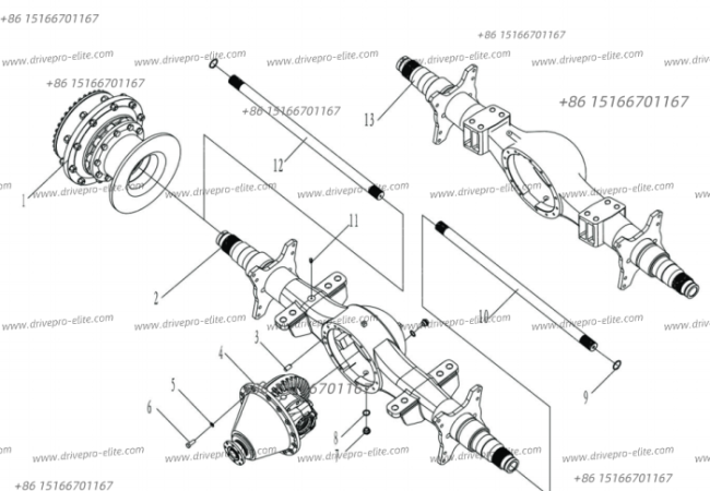 Front&Rear Axles