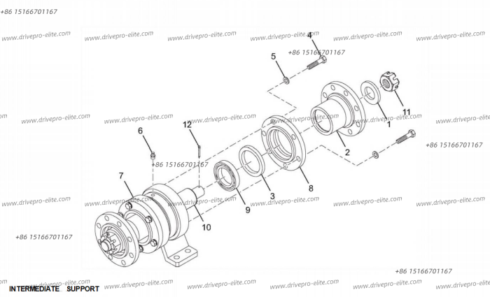 Intermediate Support(CDM856E.041.02)