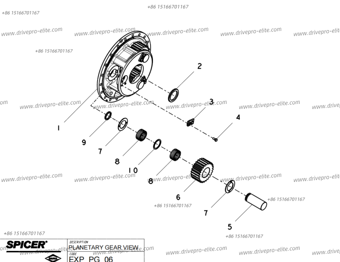 Planetary gear