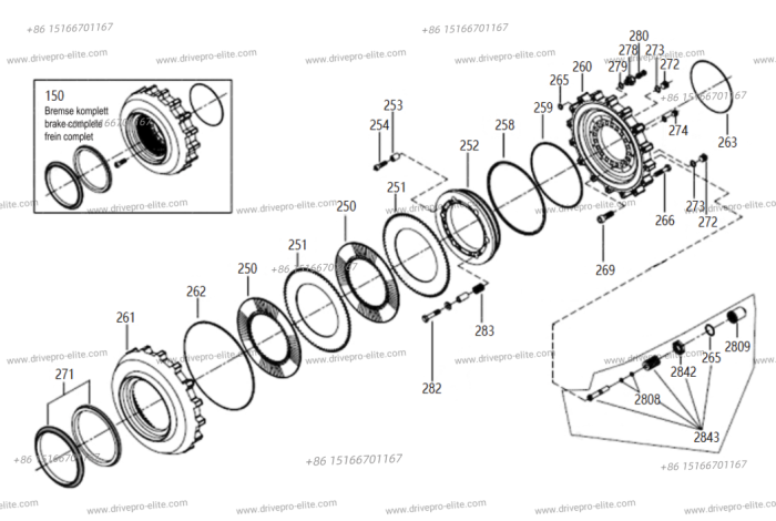 01Y1415 Front Axle Assembly(1)