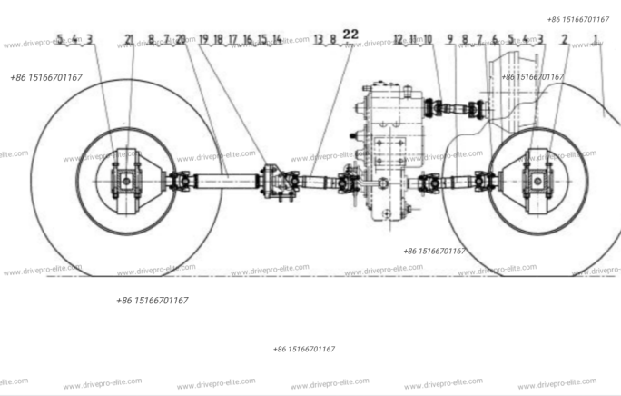 252604052 Drive Axle System