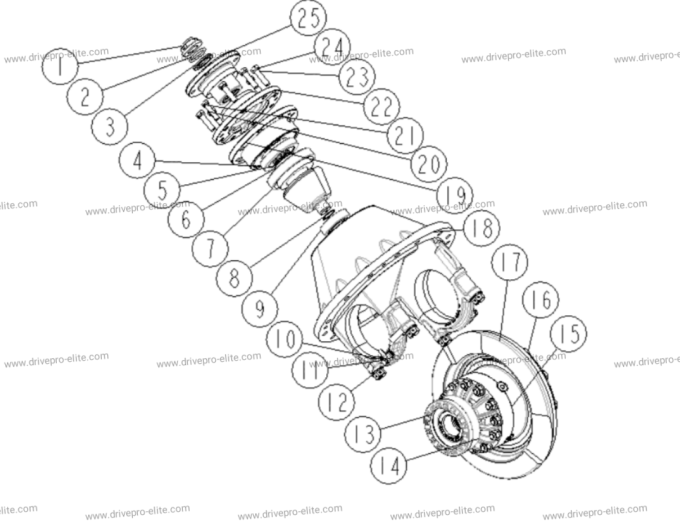 92000368 carrier assemble