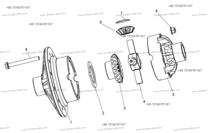 300F-0305 Differential Assembly