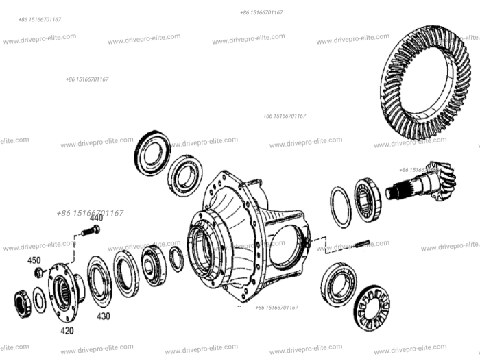 446011500402 Input Flange