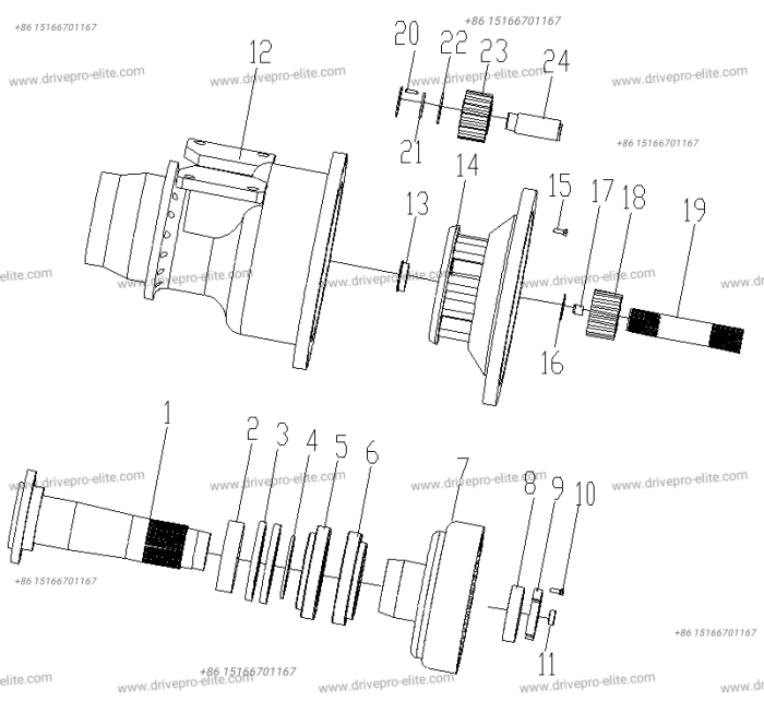 52 508 000(Ⅱ) Planetary assembly