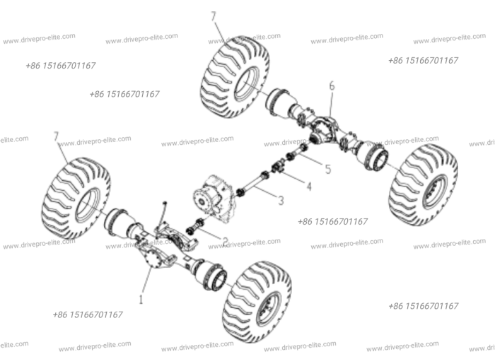 Drive axle system
