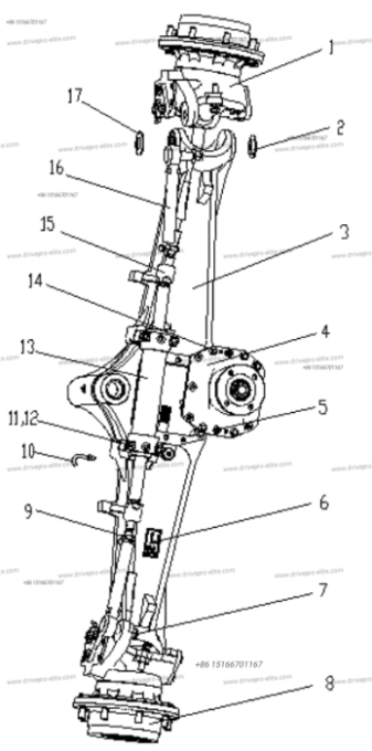Front Axle Assembly