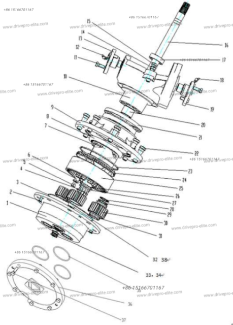 Front Axle Wheel End