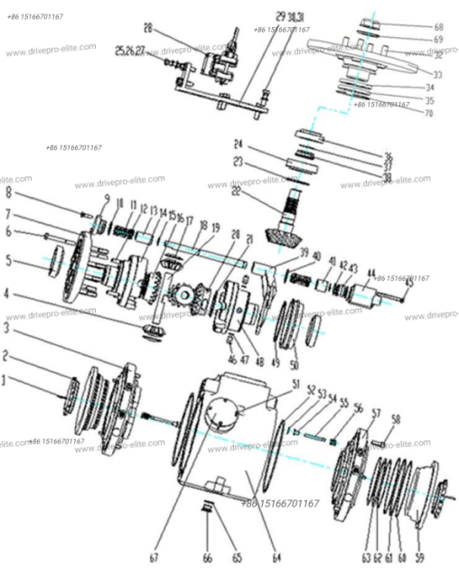 main reduction assy
