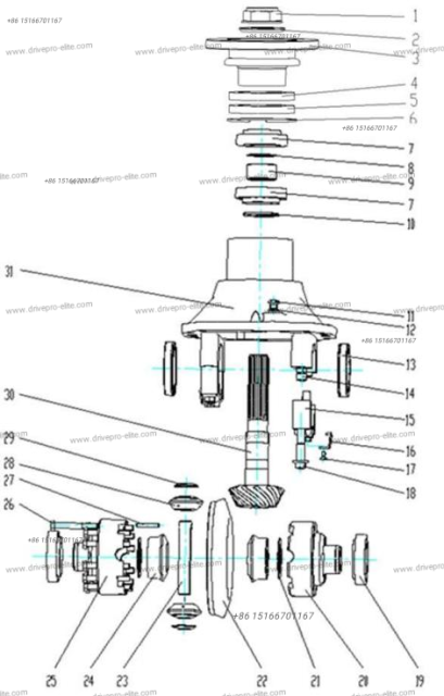 Main Reduction Assembly