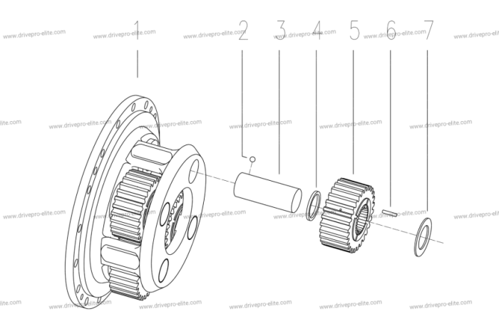 Planet carrier assembly