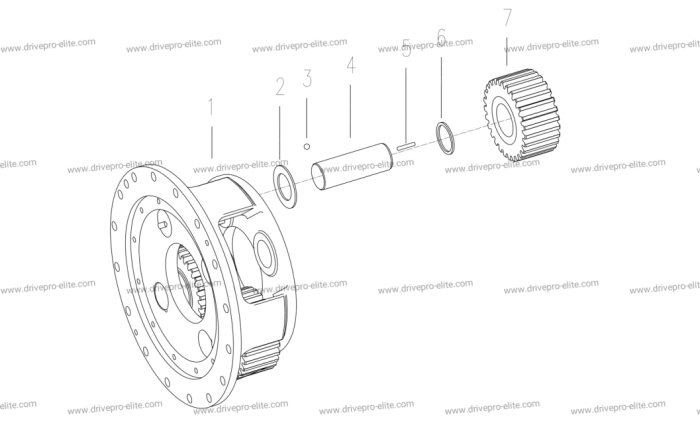 Planet carrier assembly