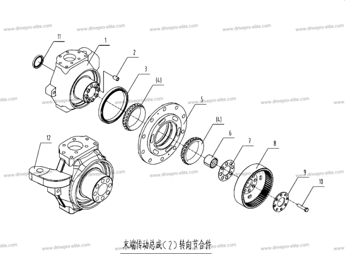 Steering Knuckle Assembly